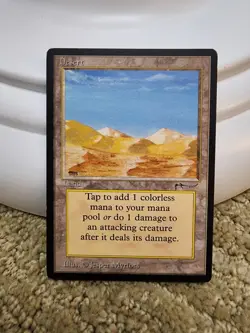 Desert x1 Arabian Nights NM Land MTG - Image 1
