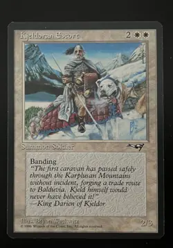 Kjeldoran Escort Alliances Regular - 1996 MTG VINTAGE - Image 1