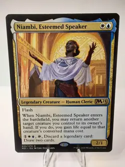 MTG - M21 - Niambi, Esteemed Speaker (222/274) - Image 1