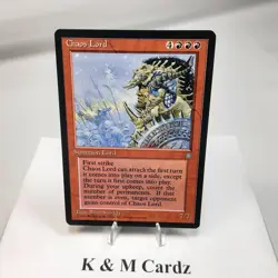 MTG - Ice Age - Chaos Lord - Rare - LP+ NM - Image 1