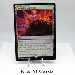 MTG - Edge of Eternities - Secluded Starforge - Foil - 0257 - NM - Image 1