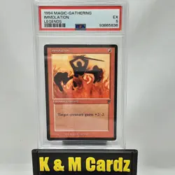 MTG - Legends - Immolation - Graded - PSA 5 - Image 1