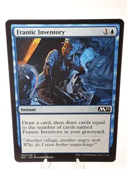MTG - M21 - Frantic Inventory (050/274) - Image 1