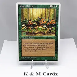 MTG - 4th Edition - Elven Riders - Uncommon - Near Mint - Image 1