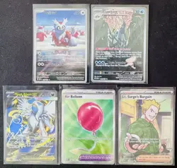 Pokemon Mega Evolution Illustration Rare/Ultra Rare Lot-5 Cards NM - Image 1