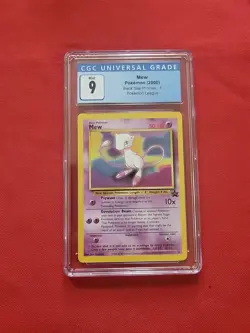 Pokemon: Mew #8 Black Star Promo (CGC 9 Mint) & Feraligatr Japanese No. 160 Holo - Image 3
