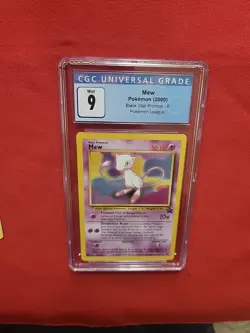Pokemon: Mew #8 Black Star Promo (CGC 9 Mint) & Feraligatr Japanese No. 160 Holo - Image 5