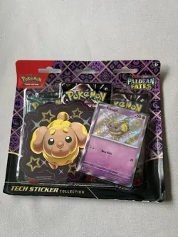 Pokemon Paldean Fates Tech Sticker Collection COMPLETE SET OF 3 - SEALED NEW - Image 4