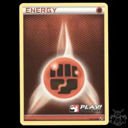 Fighting Energy PLAY! Holo #110/114 Promo NM/Near Mint Pokemon 2011 - Image 1