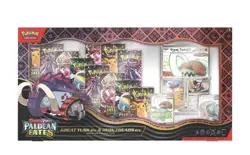 PRESALE Paldean Fates Great Tusk Iron Threads Ex Pokemon TCG Premium Collection - Image 1