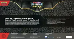 PRESALE Paldean Fates Great Tusk Iron Threads Ex Pokemon TCG Premium Collection - Image 2