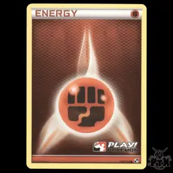 Fighting Energy PLAY! Holo #110/114 Promo NM/Near Mint Pokemon 2011 - Image 1