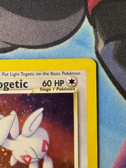 Pokemon TCG Light Togetic 15/105 Neo Destiny Holo 1st Edition - Image 3
