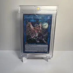 Yugioh Vampire Sucker FLOD-EN050 Secret Rare NM - Image 2