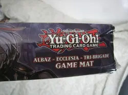 YUGIOH KONAMI OFFICIAL ALBAZ - ECCLESIA - TRI-BRIGADE GAME MAT PLAYMAT (NEW) 24" - Image 3