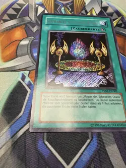 Yugioh! Schwarzes Magisches Ritual Secret Rare - PP01-DE002 Unlimited - Deutsch - Image 5