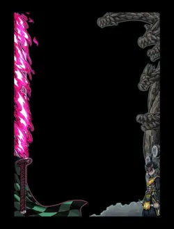 Sleevechief Tanjiro Vs Upper Moon 4 Yugioh Border Sleeves, 70ct - New Sealed - Image 2