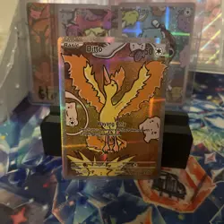 *Fan Art* After Skool Hobby Ditto MOLTRES 02 Series 75 Pokemon Card Holo - Image 1