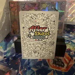 *Fan Art* After Skool Hobby Ditto MOLTRES 02 Series 75 Pokemon Card Holo - Image 2