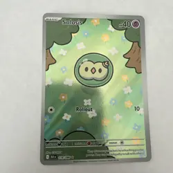 Pokemon TCG: S&V Black Bolt - Solosis Illustration Rare Holo Card 118/086 - Image 1