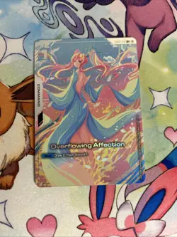 Gundam Card Game - Overflowing Affection GD01-118 U+ - Alt Art - English NEWTYPE - Image 1