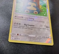 Snorlax 158/214 Unbroken Bonds Reverse Holo Rare Pokemon Card LP - Image 3