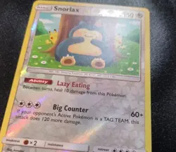 Snorlax 158/214 Unbroken Bonds Reverse Holo Rare Pokemon Card LP - Image 4