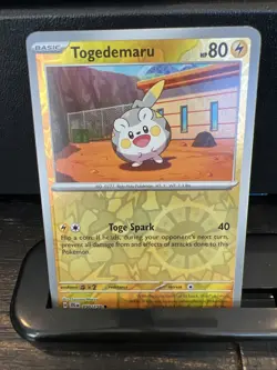 Pokemon TCG SV-Journey Together Togedemaru #50/159 Common Reverse Holo Card - Image 1