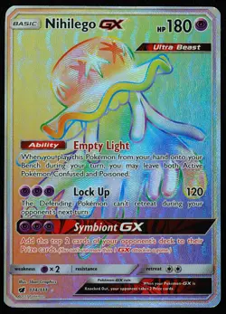 Nihilego GX NM-M Pokemon Card - Image 1