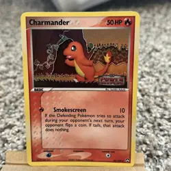 Pokemon Charmander Card 48/108 Holo Stamped EX Power Keepers NM - Image 1