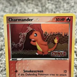Pokemon Charmander Card 48/108 Holo Stamped EX Power Keepers NM - Image 3