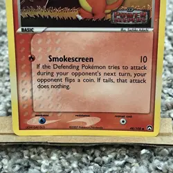 Pokemon Charmander Card 48/108 Holo Stamped EX Power Keepers NM - Image 4