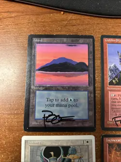MTG Signed 8 Card Lot Magic the Gathering Autograph Mark Poole Beta Island - Image 2