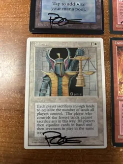 MTG Signed 8 Card Lot Magic the Gathering Autograph Mark Poole Beta Island - Image 3