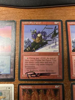 MTG Signed 8 Card Lot Magic the Gathering Autograph Mark Poole Beta Island - Image 4