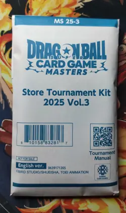Dragon Ball Super Card Game Masters Store Tournament Kit 2025 Vol 3 Sealed - Image 1