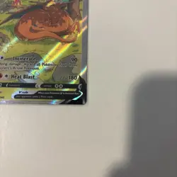 Pokemon Charizard v SWSH260 Full Art Black Star Promo Holo Card NM Condition - Image 2