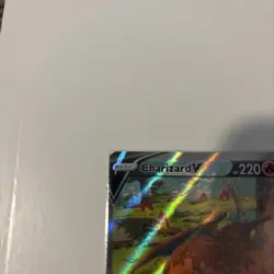 Pokemon Charizard v SWSH260 Full Art Black Star Promo Holo Card NM Condition - Image 3