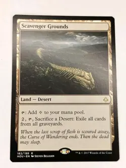 MTG Scavenger Grounds - Foil VLP Hour Of Devastation - Image 1