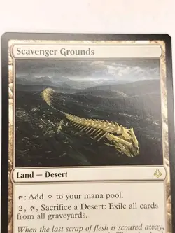 MTG Scavenger Grounds - Foil VLP Hour Of Devastation - Image 4