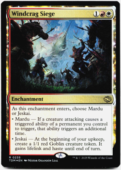 Windcrag Siege (FOIL) - [Tarkir: Dragonstorm] MTG Magic NM/M 🔥⚪ - Image 3