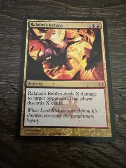 Rakdos's Return #188 (MP) Return to Ravnica RTR Magic MTG - Image 2