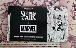 MTG Foil Secret Lair Marvel's Spider-Man: Venom Unleashed Inks New Sealed - Image 1