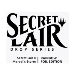 WOTC MTG - Secret Lair Drop Series - Seale Marvel's Storm - Rainbow Foil New - Image 1