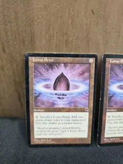 Magic the Gathering - MTG - Tempest - #294 Lotus Petal x 2 - Image 3