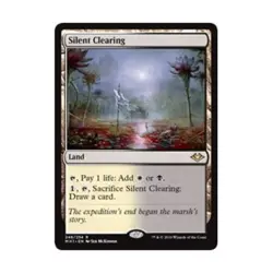 WOTC MtG Modern Horizons Silent Clearing (R) NM - Image 1