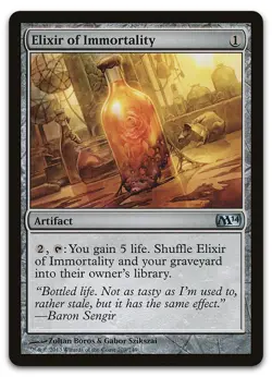 Elixir of Immortality #209 (NM) Magic 2014 M14 Magic MTG - Image 1