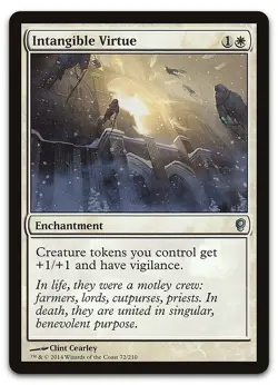 Intangible Virtue #72 (NM) Conspiracy CNS Magic MTG - Image 1