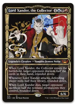 Lord Xander, the Collector (Showcase) #315 NM Streets New Capenna SNC Magic MTG - Image 1