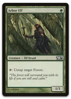 Arbor Elf #160 (NM) Magic 2013 M13 Magic MTG - Image 1
